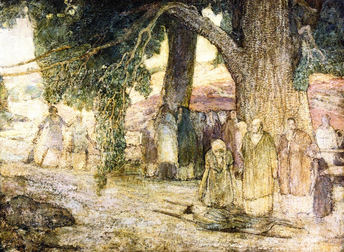 Henry Ossawa Tanner, Disciples Healing the Sick (c. 1930)