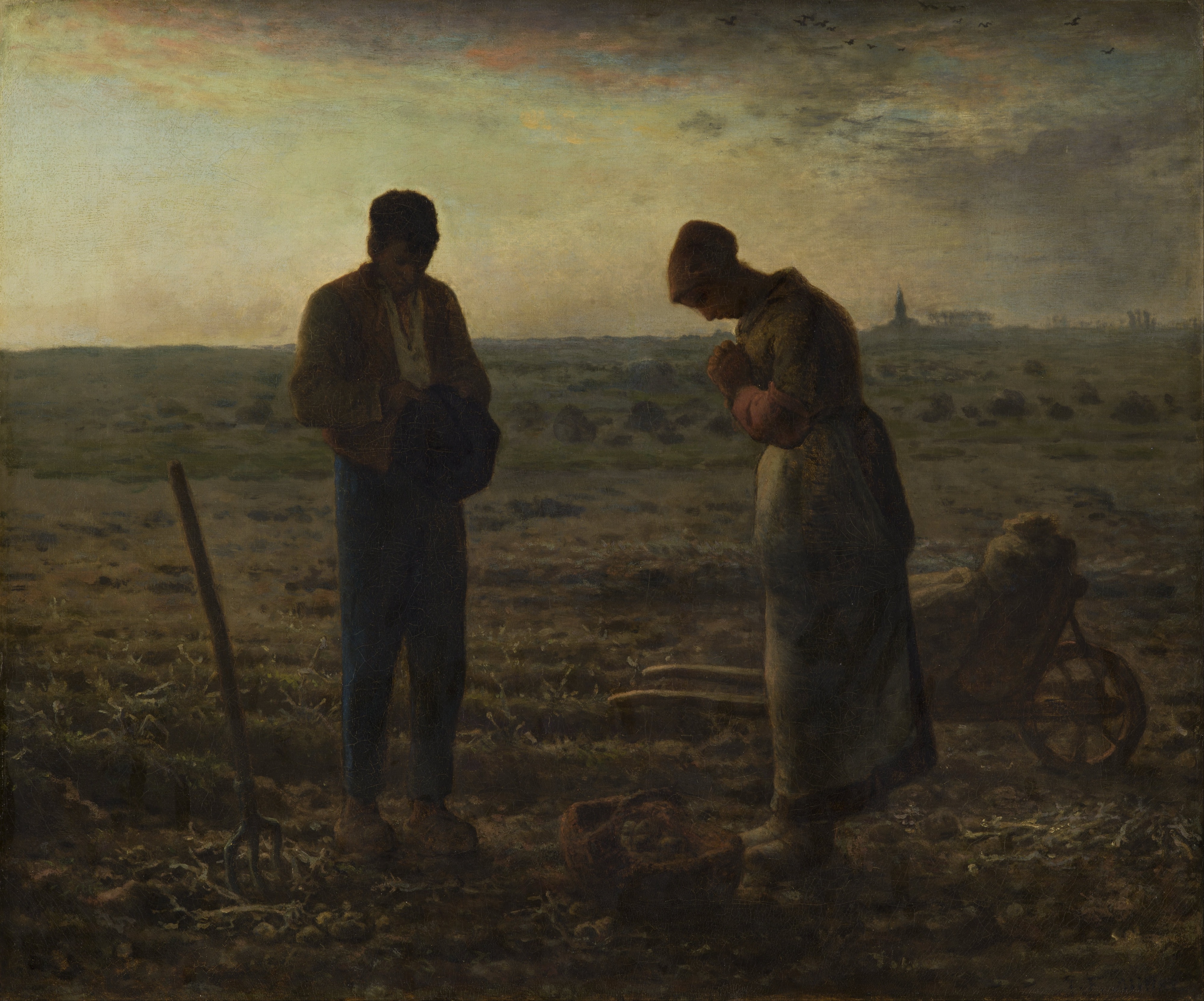 Jean-François Millet, The Angelus (1857–1859)