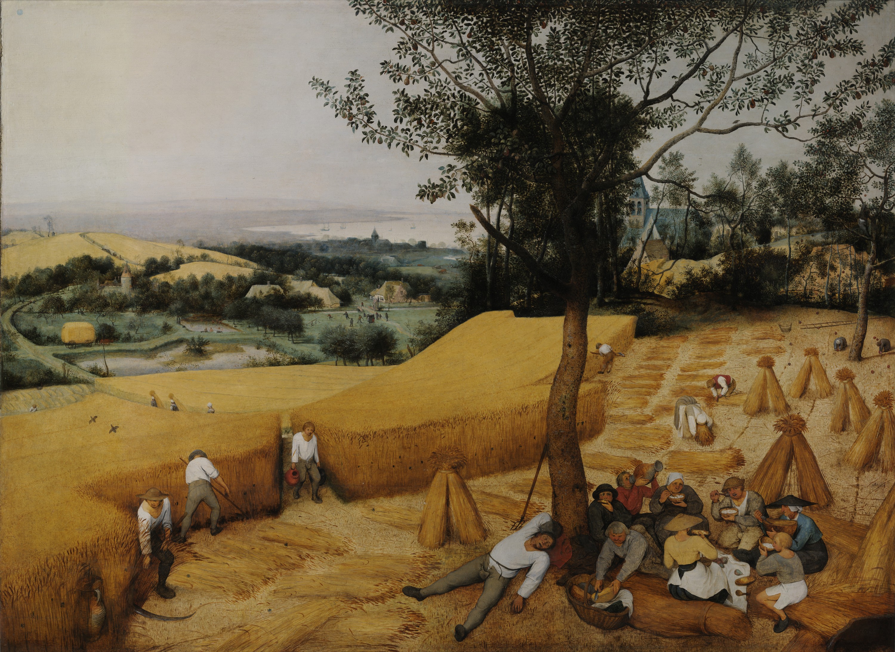 Pieter Bruegel the Elder, The Harvesters (1565)