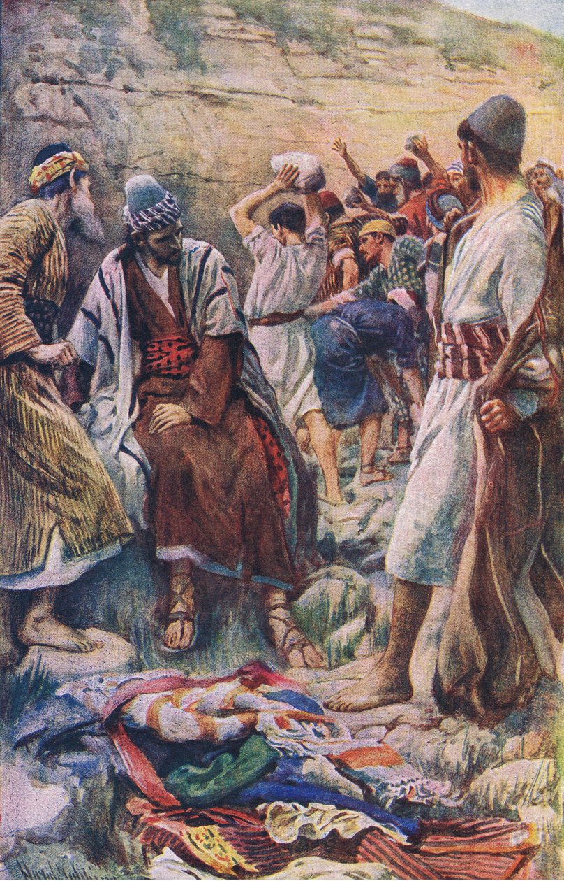 Harold Copping, The Death of Stephen