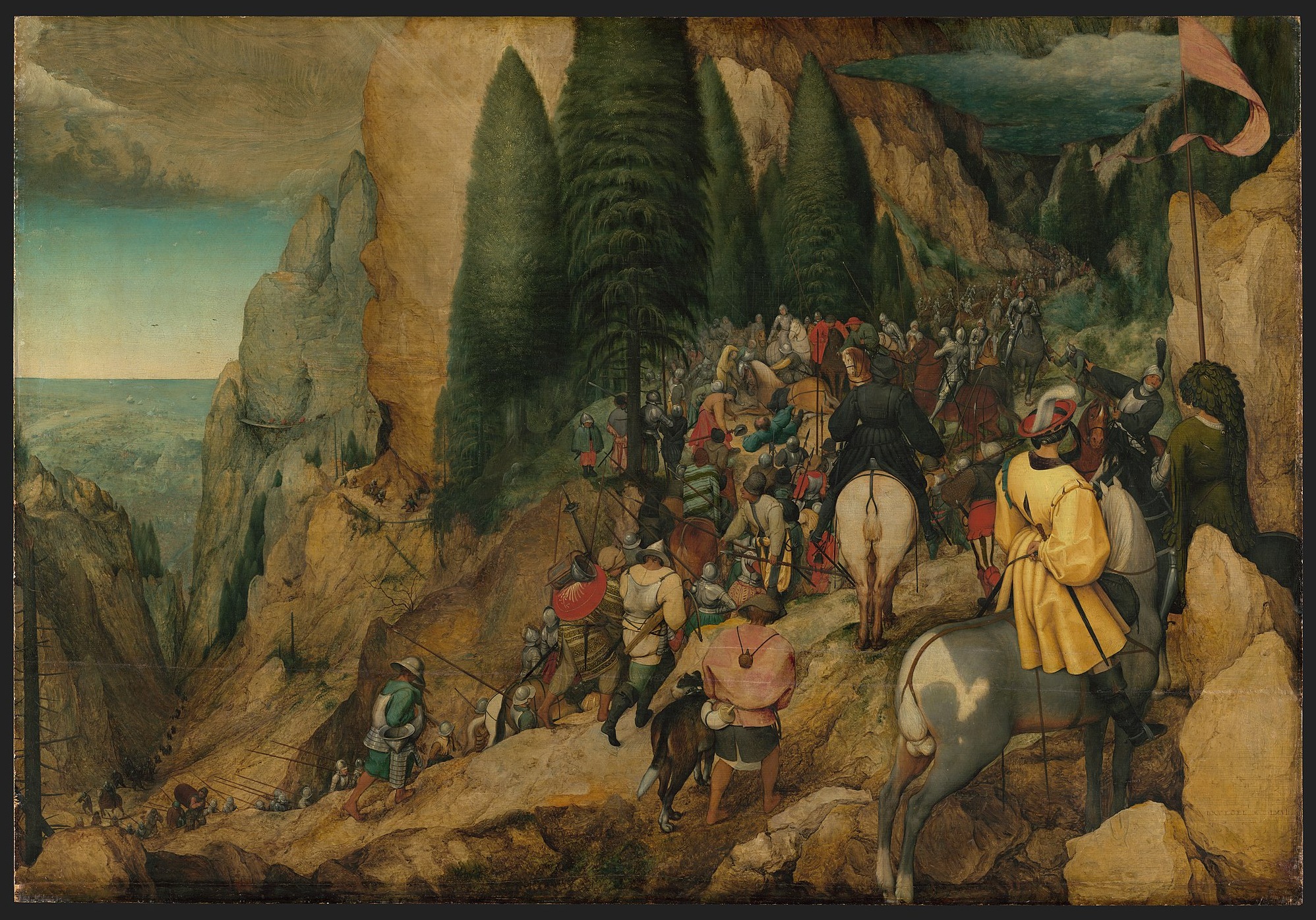 Pieter Bruegel the Elder, The Conversion of Saint Paul (1567)