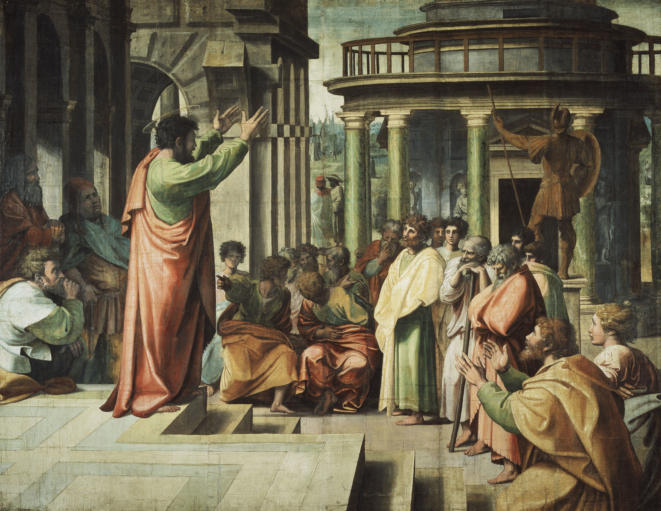 Raphael, Saint Paul Preaching in Athens (c. 1515–1516)