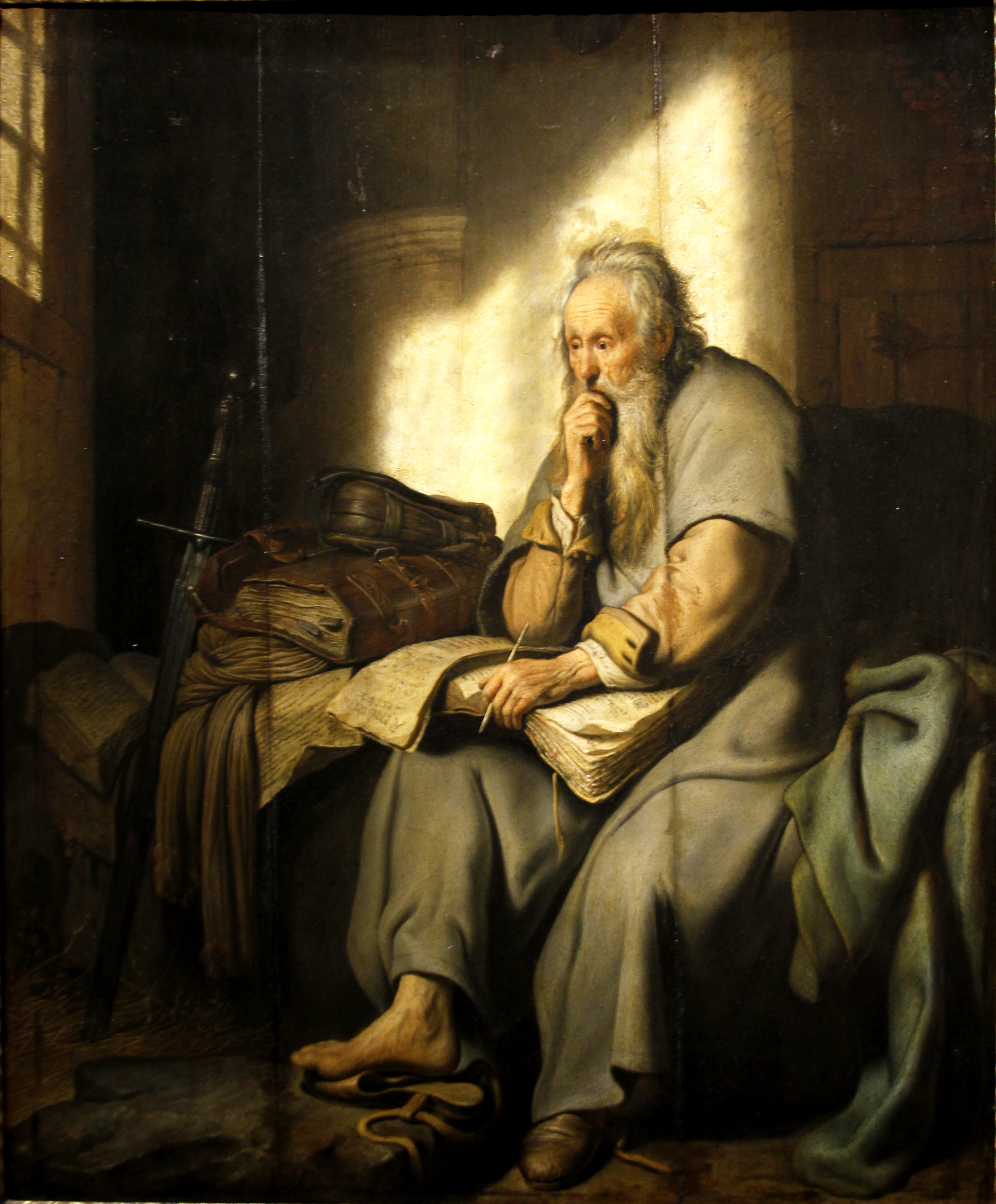 Rembrandt, Saint Paul in Prison (1627)