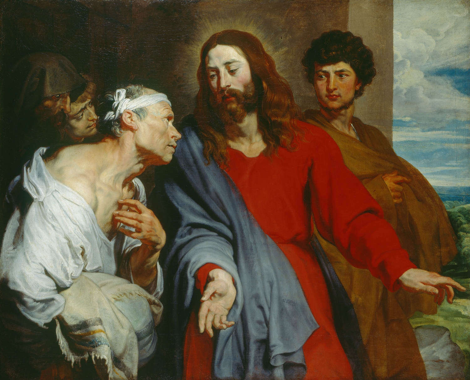 Anthony van Dyck, Christ Healing the Paralytic (c. 1619)