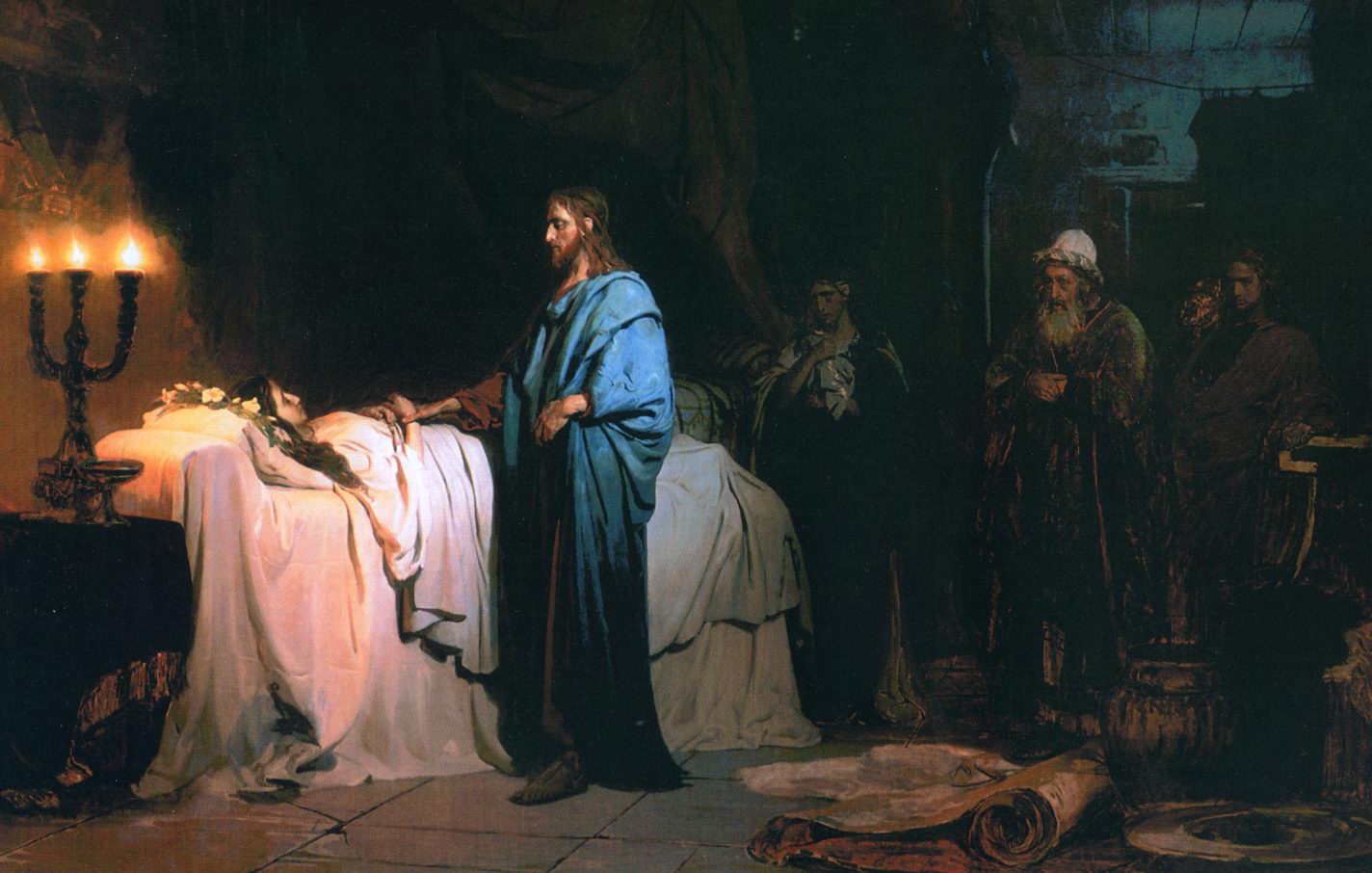 Ilya Repin, Raising of Jairus’ Daughter (1871)